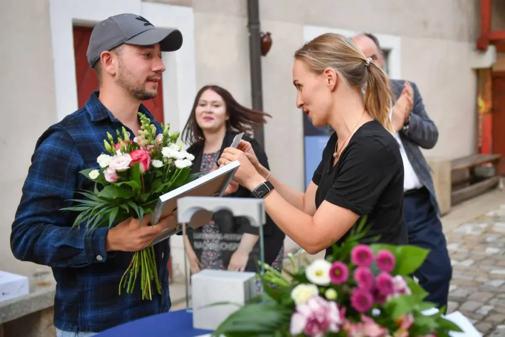 Simon Tobias Hauser und Stefanie Lahovnik